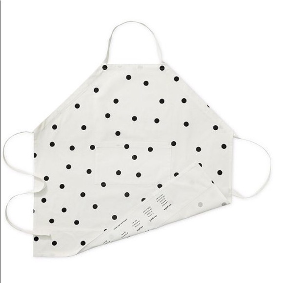 kate spade Other - Kate space polka dot cotton apron
